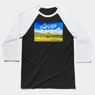 Flag Mountain in the Enchanted Circle. Baseball T-Shirt